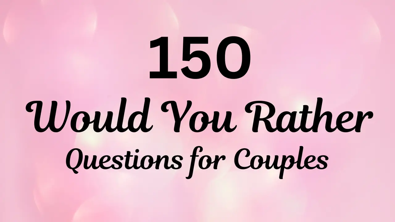 would you rather questions for couples